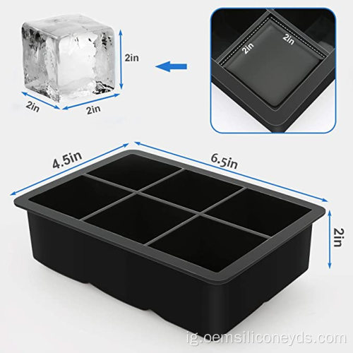 Omenala silicone ice cube trays